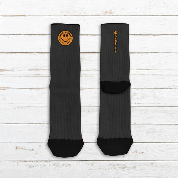 Calcetin técnico running #Smiles multicolor
