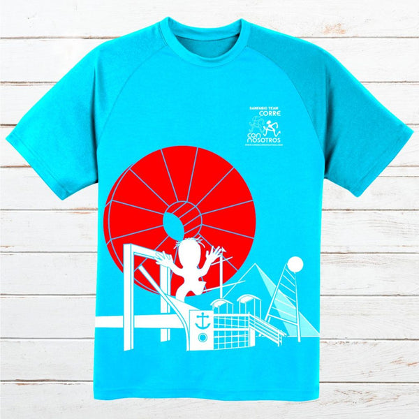 Camiseta técnica hombre #ParqueJuanCarlosI & P.Villalobos