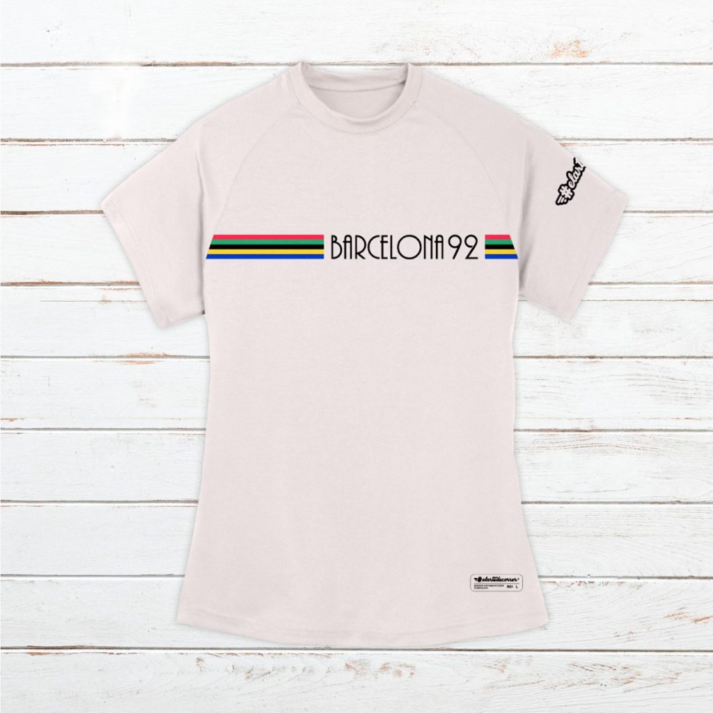 Camiseta técnica mujer conmemorativa #Bcn92