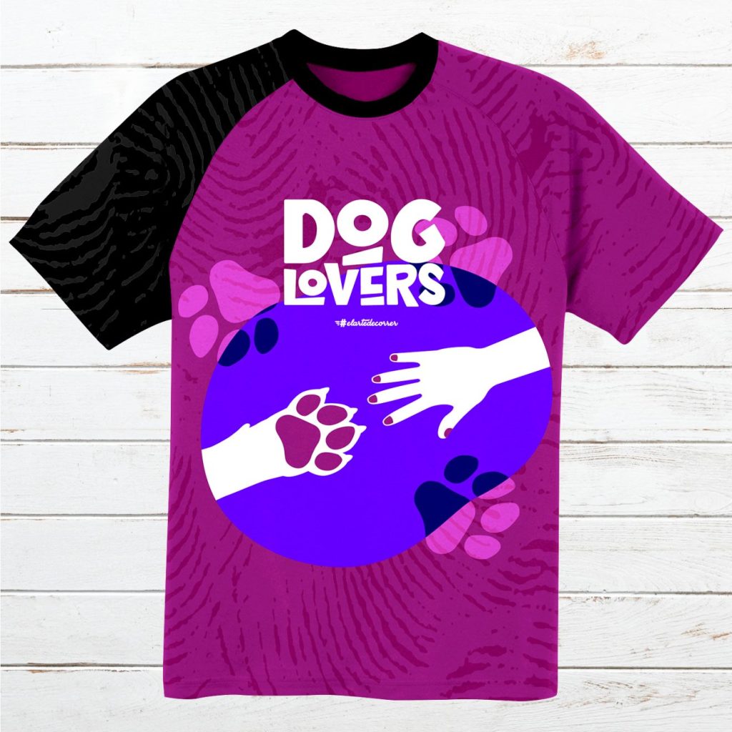Camiseta técnica hombre #DogLovers