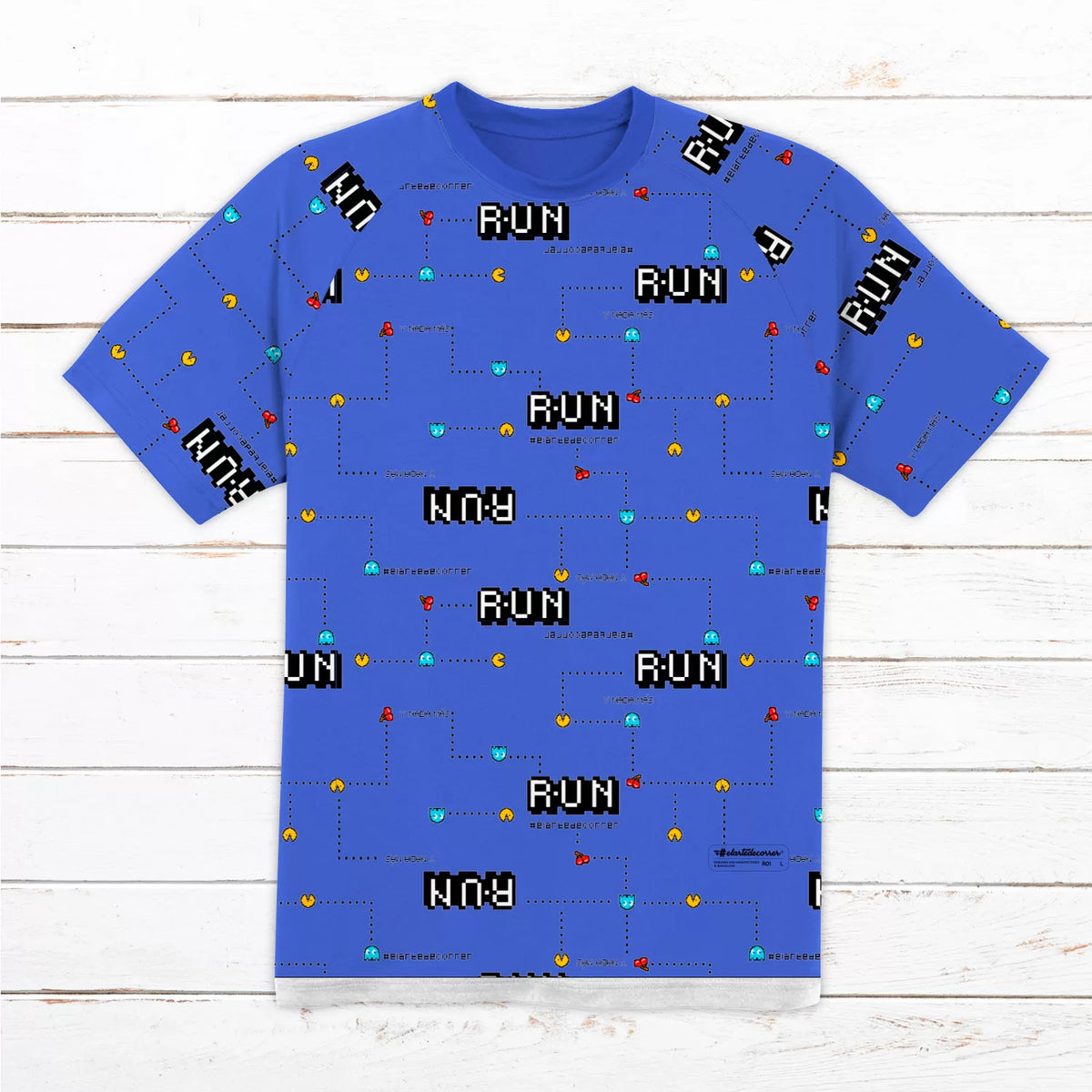 Camiseta técnica hombre #Comecocos Azul