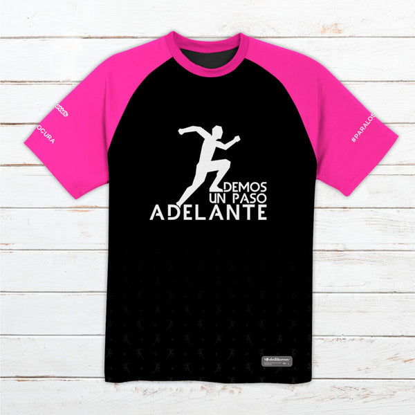 Camiseta técnica hombre 7º Aniversario #DUPA negra