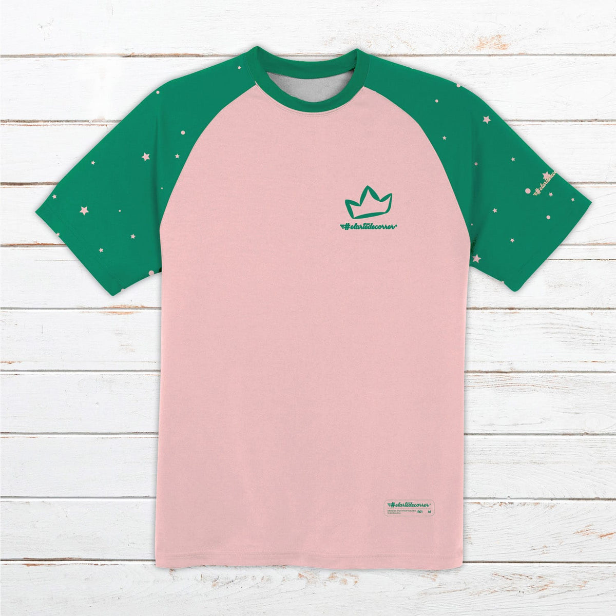 Camiseta técnica hombre #ElSentidoDeLasCosas verde