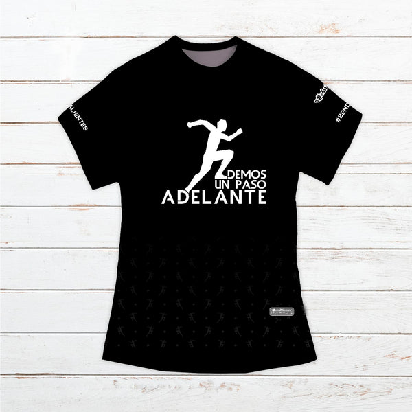 Camiseta técnica mujer 7º Aniversario #DUPA full color