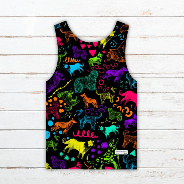 Camiseta tirantes hombre #Agility neon