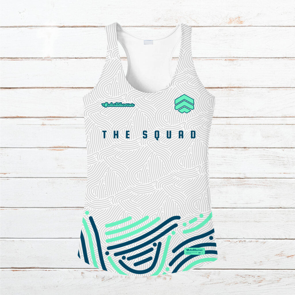 Camiseta tirantes mujer #TheSquadRunning