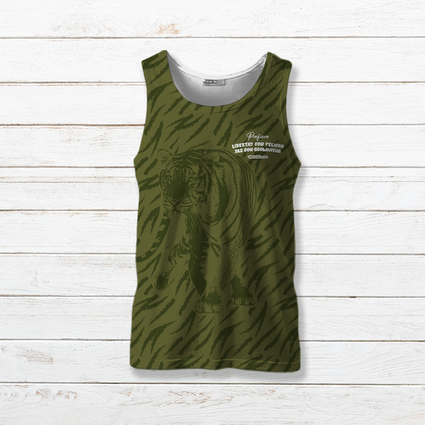 Camiseta tirantes hombre #Safari