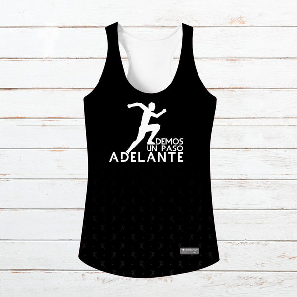 Camiseta tirantes mujer 7º Aniversario #DUPA negro