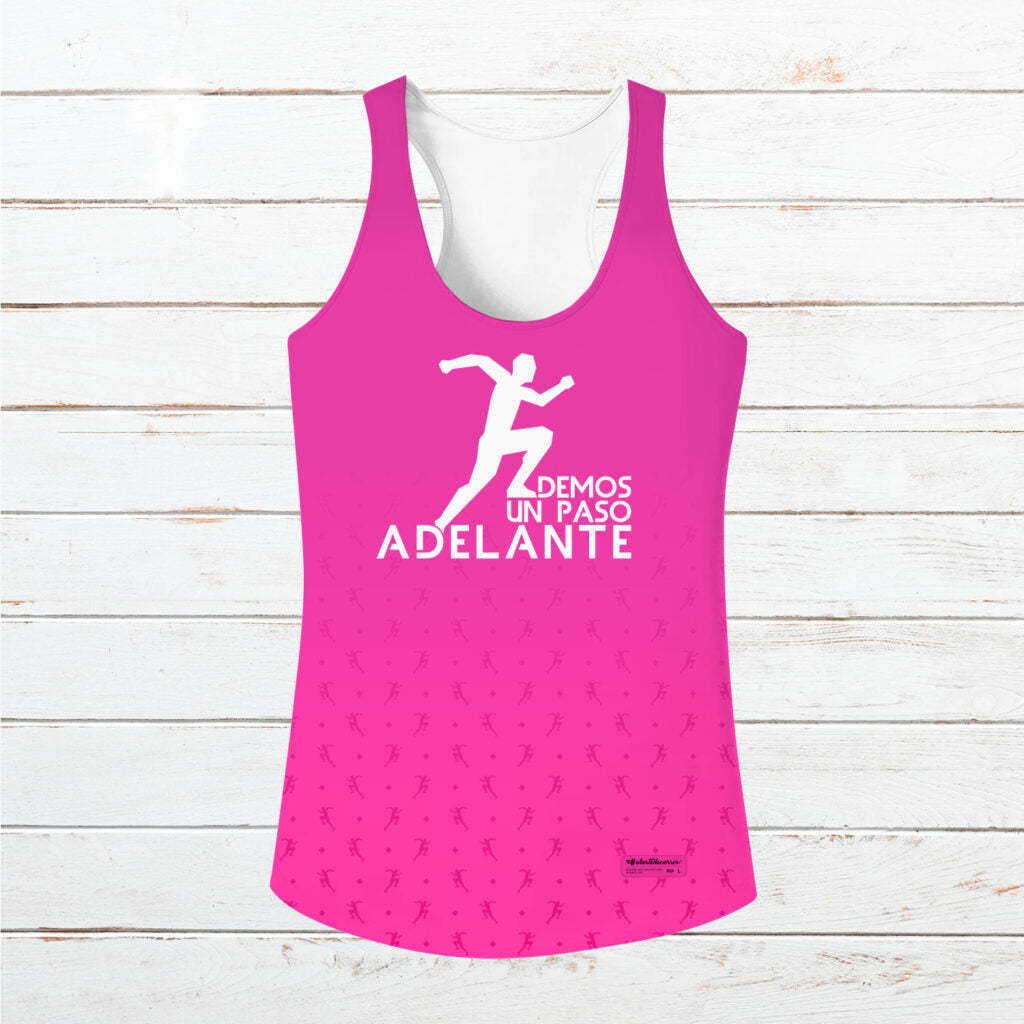 Camiseta tirantes mujer 7º Aniversario #DUPA rosa