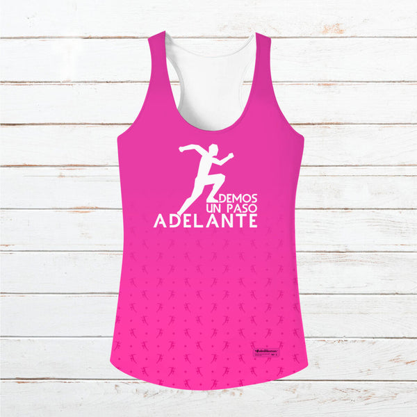Camiseta tirantes mujer 7º Aniversario #DUPA rosa