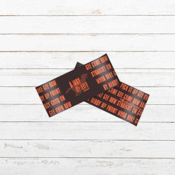 Cinta pelo running #MushingLife naranja