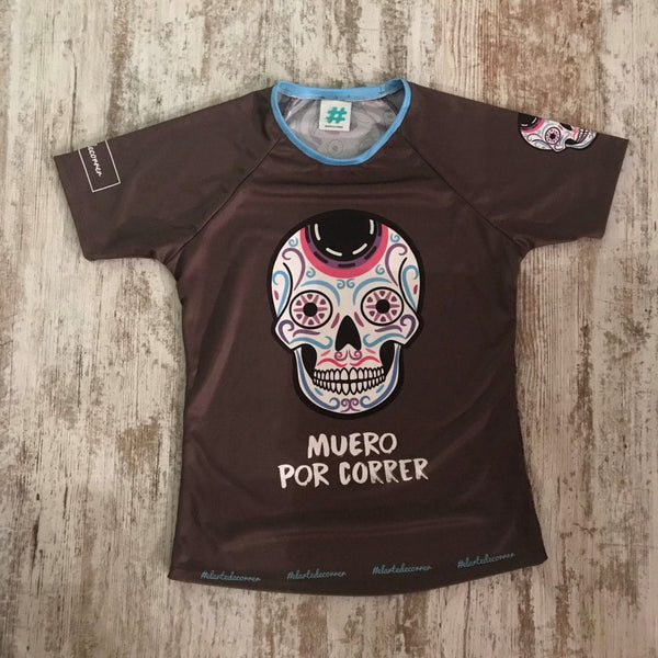 Camiseta técnica mujer #Calaveras mexicanas