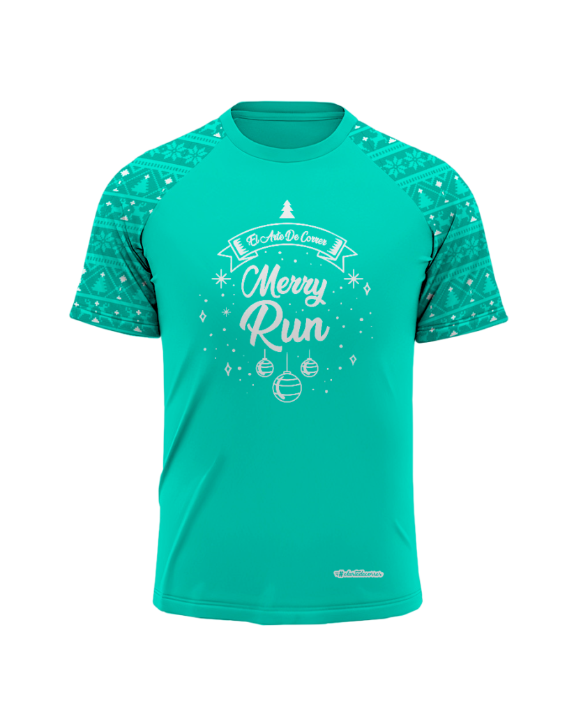 Camiseta técnica mujer #MerryRun