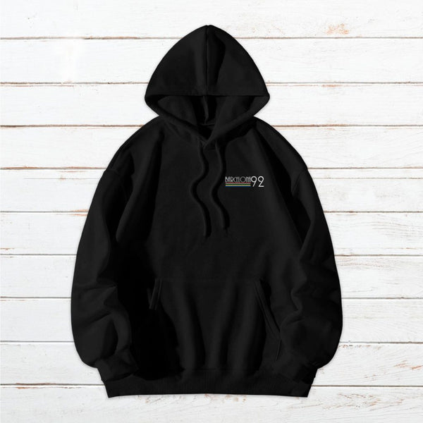 Sudadera unisex con capucha Conmemorativa #Bcn92 negra