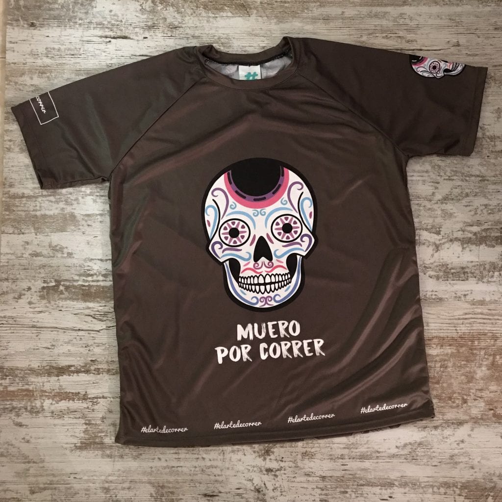 Camiseta técnica hombres #Calaveras mexicanas