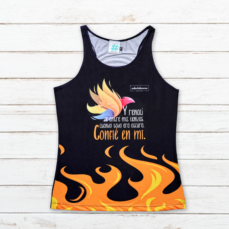 Camiseta tirantes mujer #AveFénix