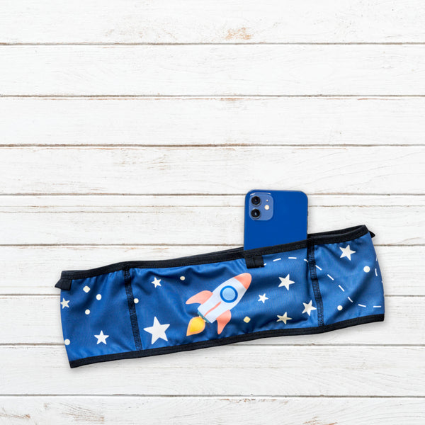Cinturón deportivo #ApuntaAlaLuna reversible
