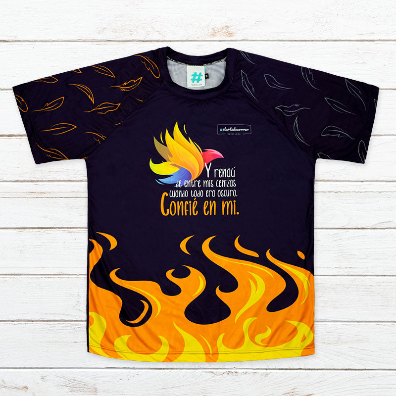 Camiseta técnica hombre #AveFénix