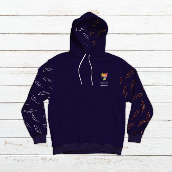 Sudadera unisex con capucha #AveFénix