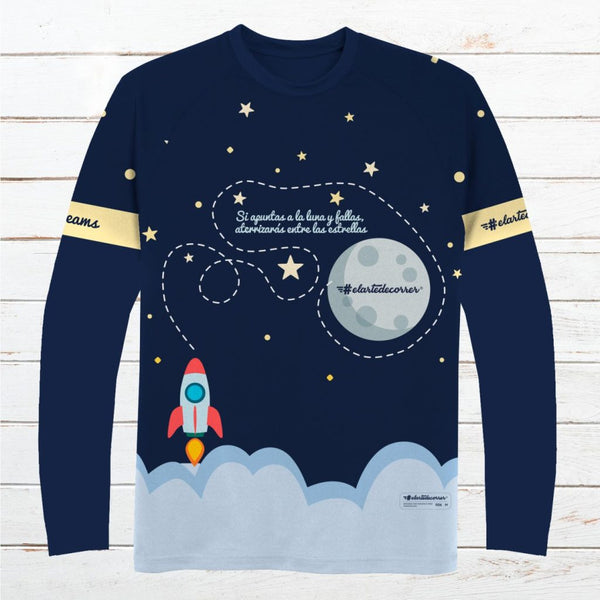 Camiseta manga larga mujer #ApuntaALaLuna