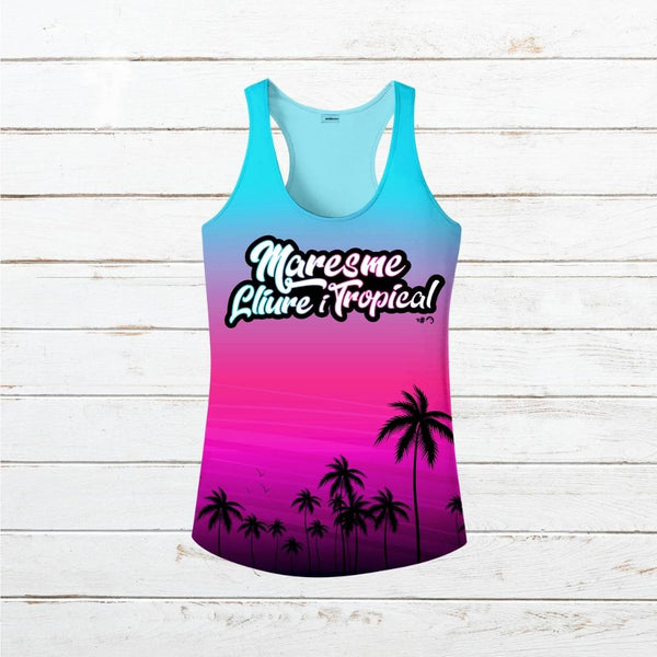 Samarreta tirants dona #MaresmeLliureiTropical
