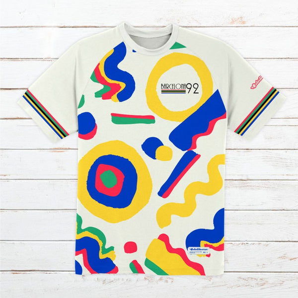 Camiseta técnica hombre conmemorativa #Bcn92 Colors