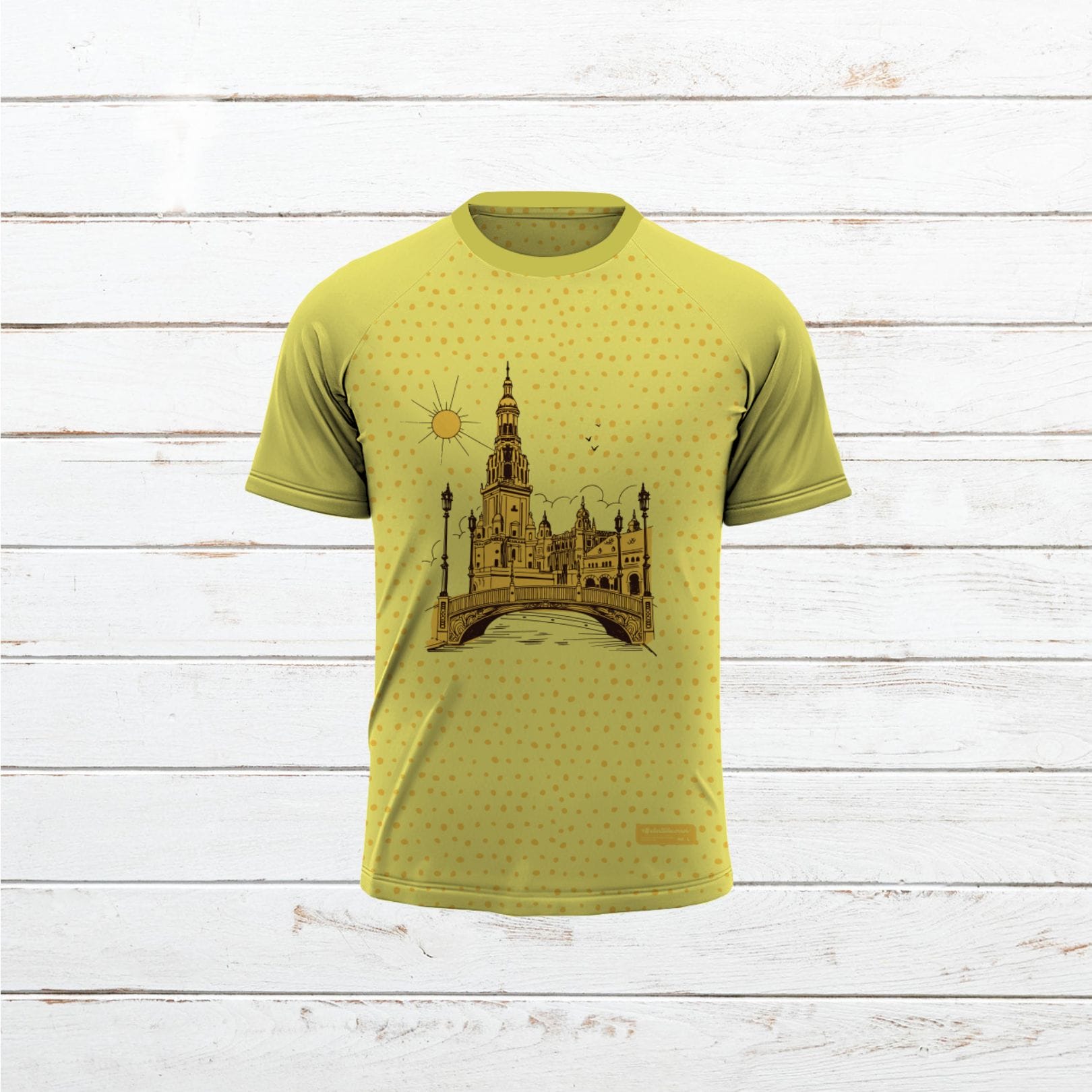 Camiseta técnica hombre #Sevilla