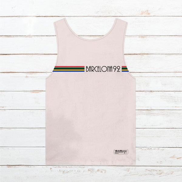 Camiseta tirantes hombre conmemorativa #Bcn92