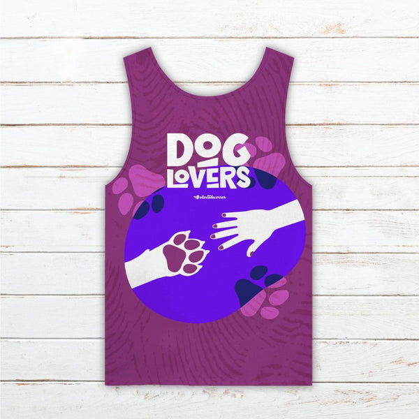 Camiseta tirantes hombre #DogLovers