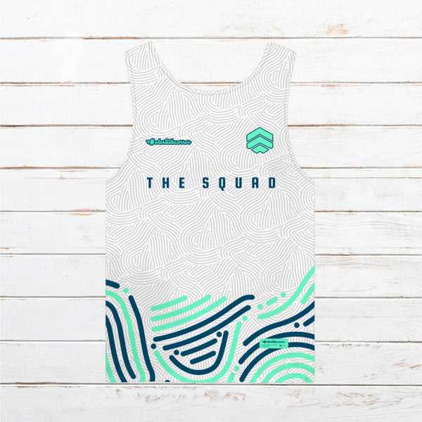 Camiseta tirantes hombre #TheSquadRunning