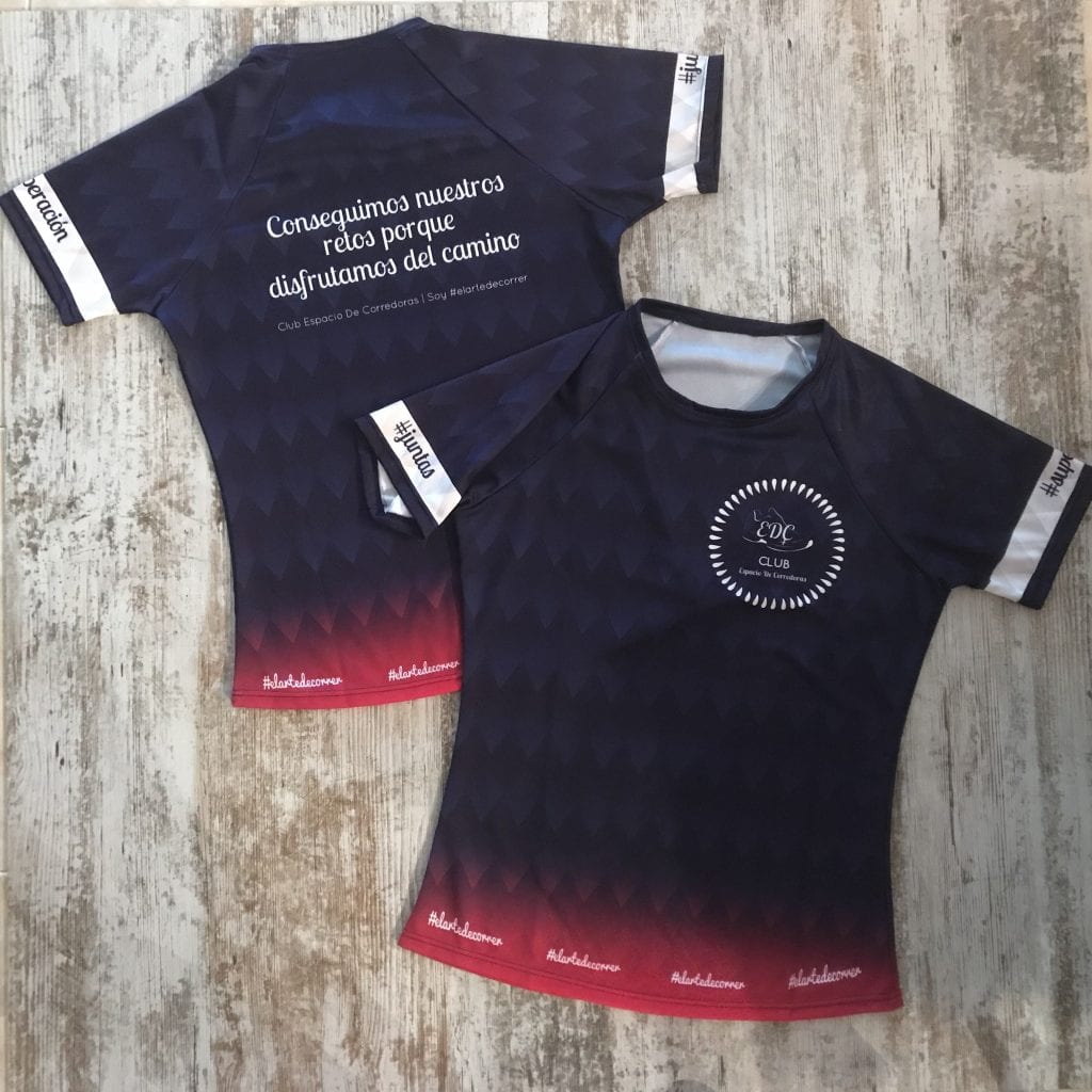 Camiseta técnica mujer #EspacioDeCorredoras