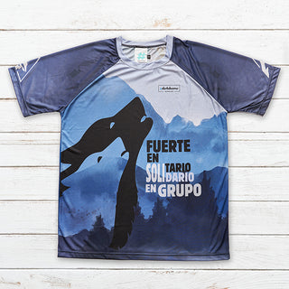 Camiseta técnica hombre #Lobos & P.Villalobos