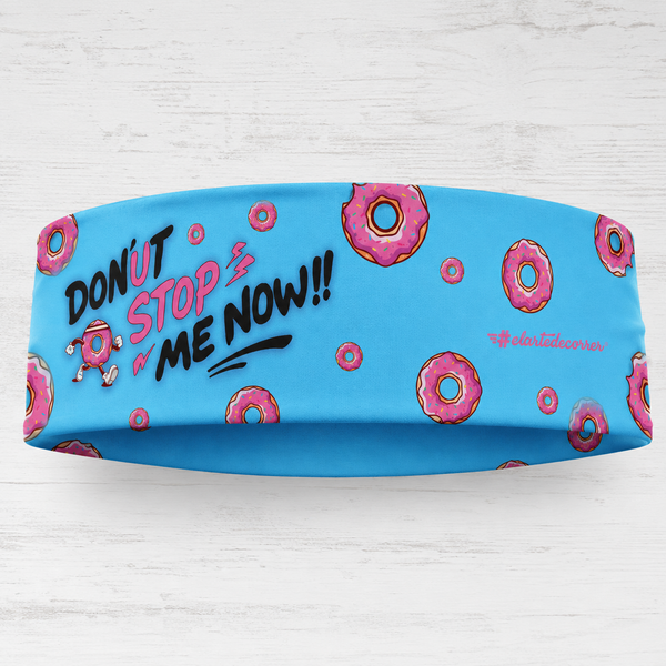 Cinta pelo running #Donut azul