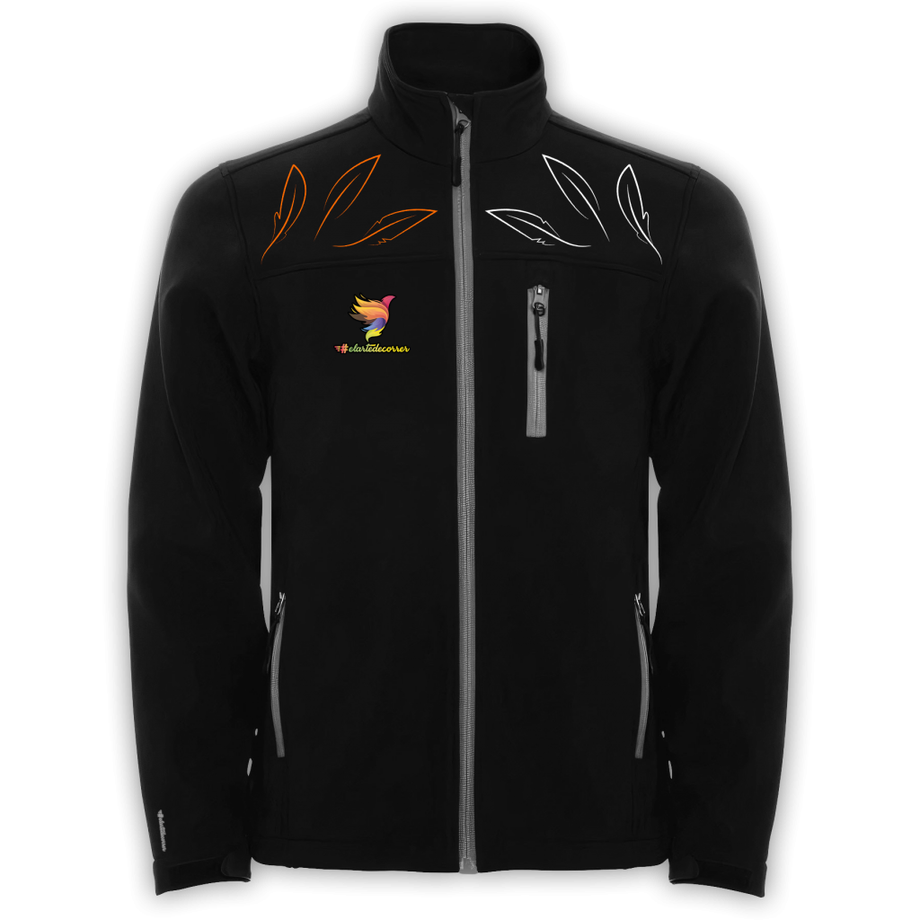 Softshell unisex negro #AveFenix