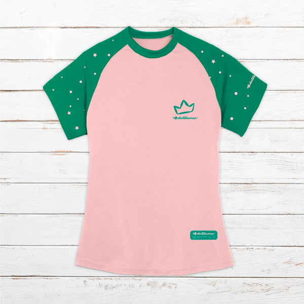 Camiseta técnica mujer #ElSentidoDeLasCosas verde