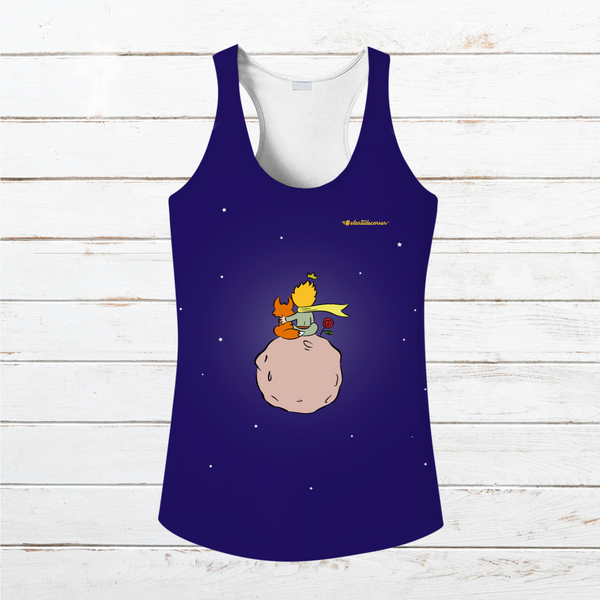 Camiseta tirantes mujer #LoEsencialEsInvisibleAlosOjos