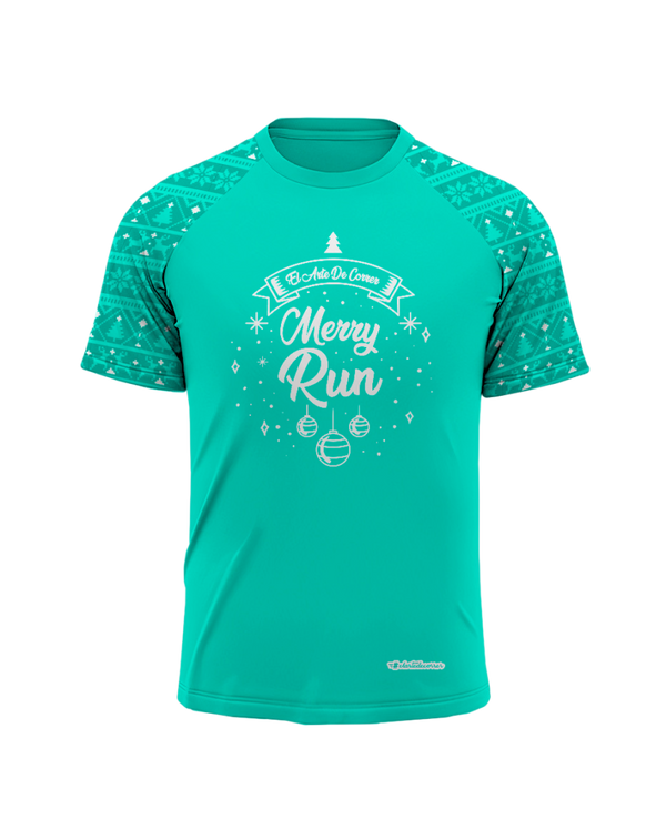 Camiseta técnica mujer #MerryRun