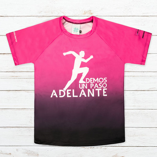 Camiseta técnica unisex #DemosUnPasoAdelante