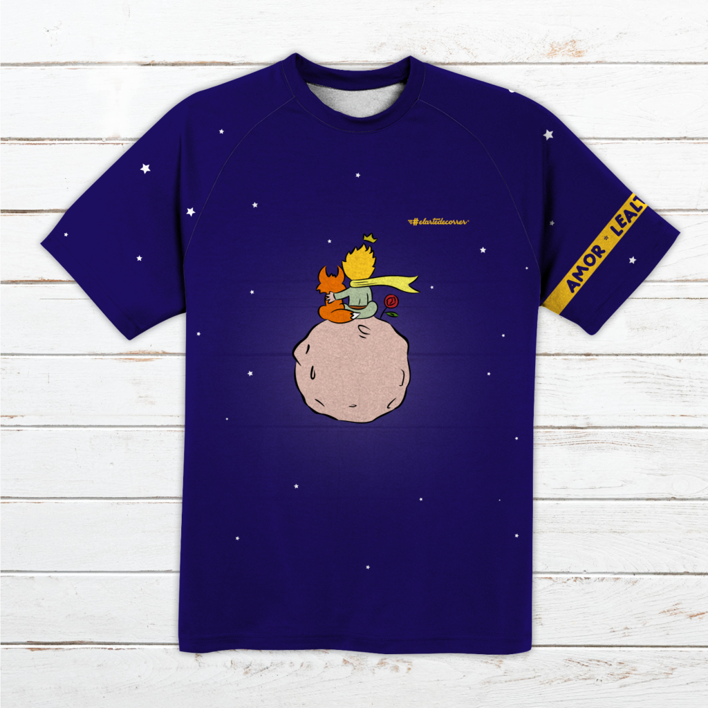Camiseta técnica hombre #LoEsencialEsInvisibleAlosOjos