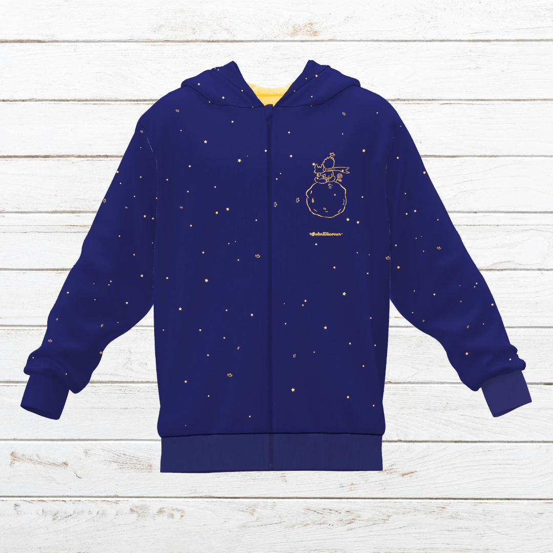 Sudadera unisex abierta con capucha #ElTiempoConTuRosa