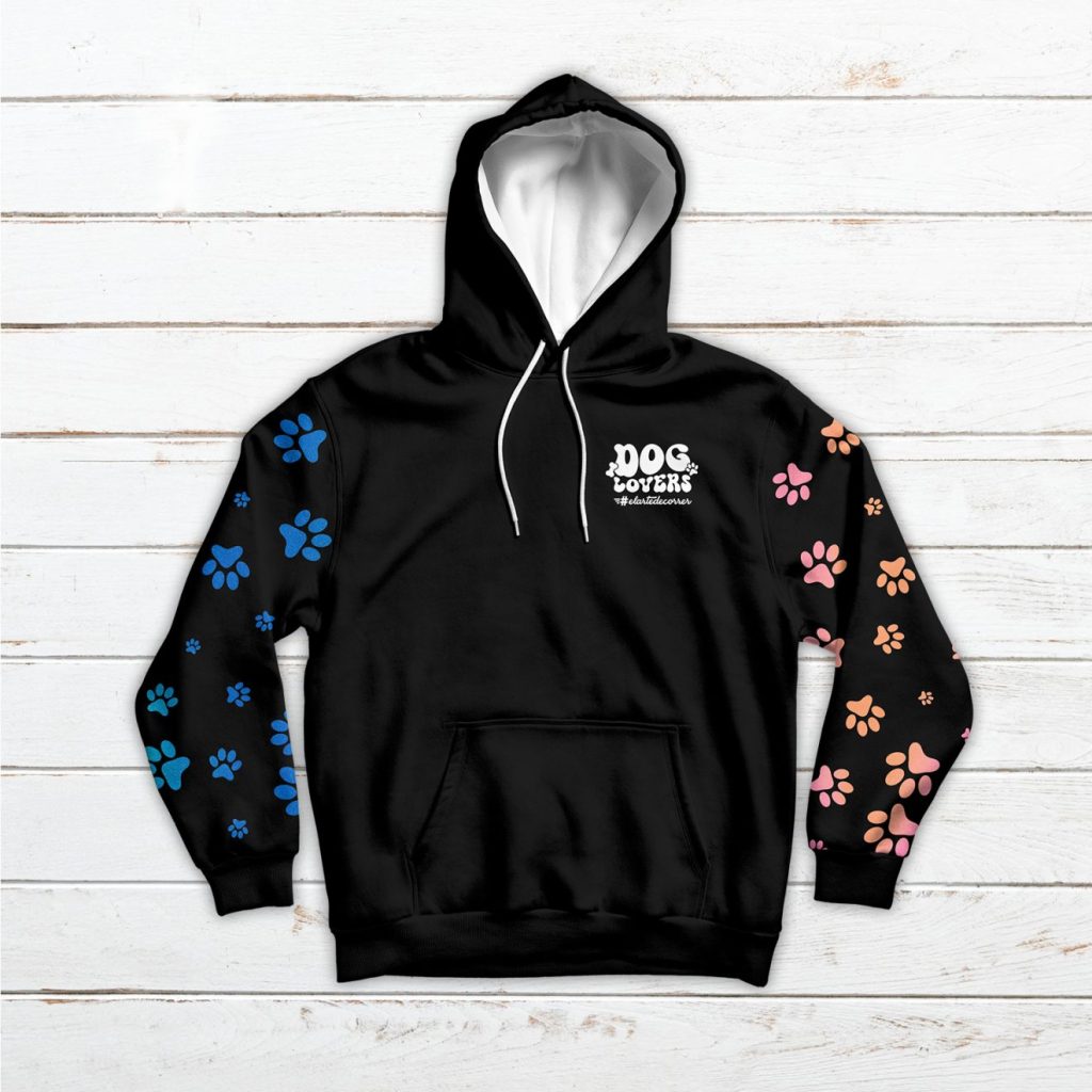 Sudadera unisex con capucha #HuellasPerrunas