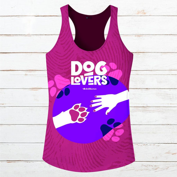 Camiseta tirantes mujer #DogLovers
