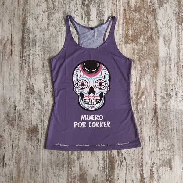 Camiseta tirantes mujer #Calaveras