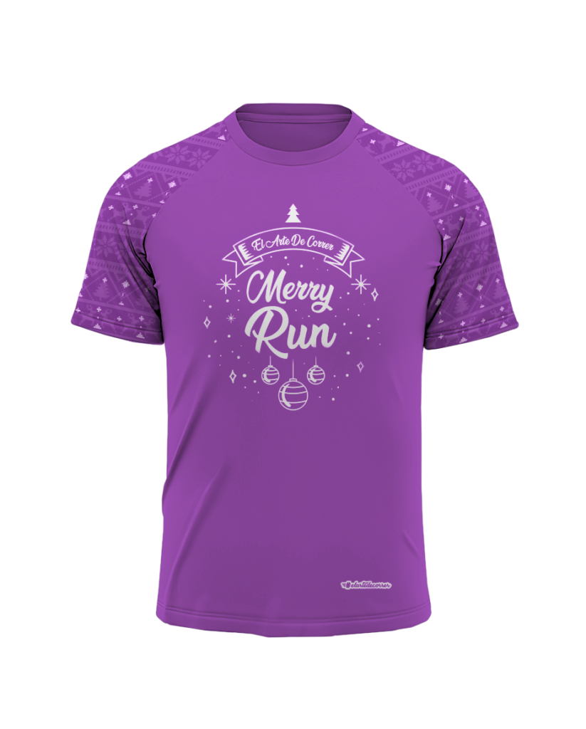 Camiseta técnica hombre #MerryRun