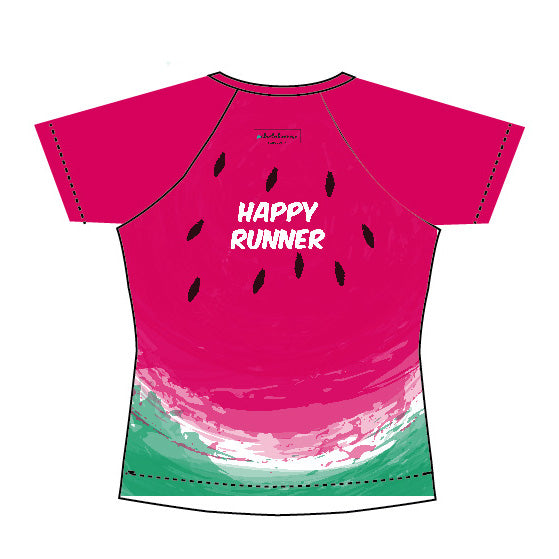 Camiseta técnica mujer #Sandía & Violeta Happy Baker