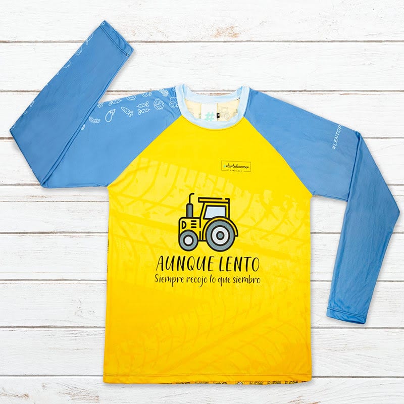 Camiseta manga larga hombre #Tractor