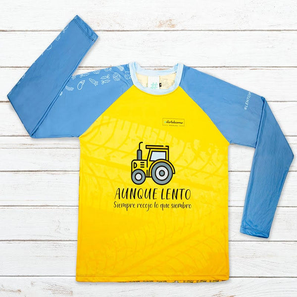 Camiseta manga larga hombre #Tractor