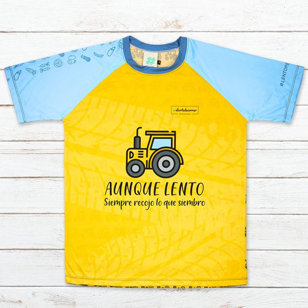 Camiseta técnica unisex #Tractor