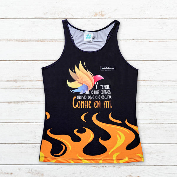 Camiseta tirantes mujer #AveFénix
