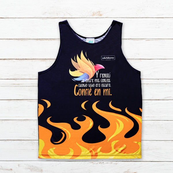 Camiseta tirantes hombre #AveFénix